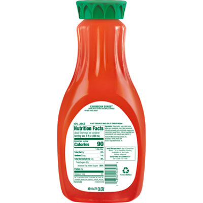 Tropicana Caribbean Sunset Flavor Drink Bottle - 52 Fl. Oz. - Image 6