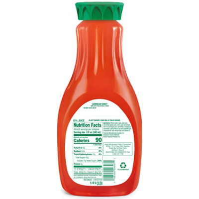 Tropicana Caribbean Sunset Flavor Drink Bottle - 52 Fl. Oz. - Image 2