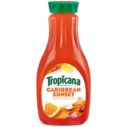 Tropicana Caribbean Sunset Flavor Drink Bottle - 52 Fl. Oz. - Image 1