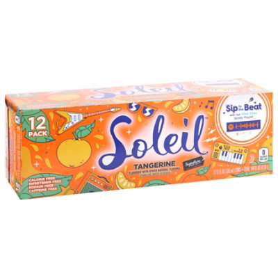 Signature Select Soleil Water Sparkling Tangerine - 12-12 FZ