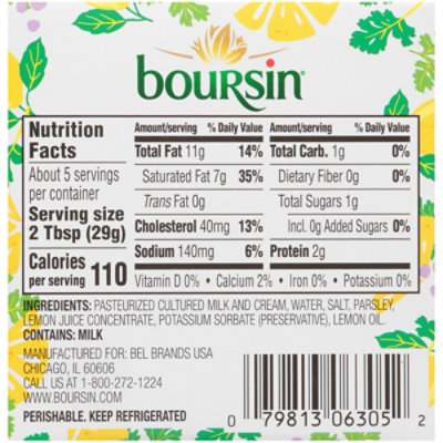 Boursin Parsley & Lemon Cheese - 5.2 OZ - Image 6
