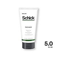 Schick For Men Gentle Exfoliating Face Wash - 5 Oz - Image 1