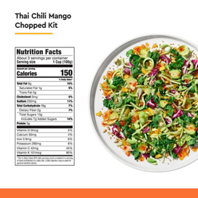 Taylor Farms Thai Chili Mango Chopped Salad Kit Bag - 11.25 Oz - Image 4