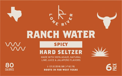 Lone River Ranch Water Hard Seltzer Spicy Pack In Cans - 6-12 Fl. Oz. - Image 2