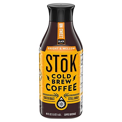 SToK Cold Brew Coffee Bright & Mellow - 48 Fl. Oz. - Image 1