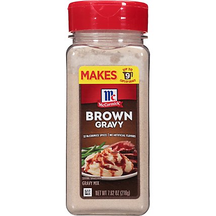 McCormick Brown Gravy Seasoning Mix - 7.62 Oz - Image 1