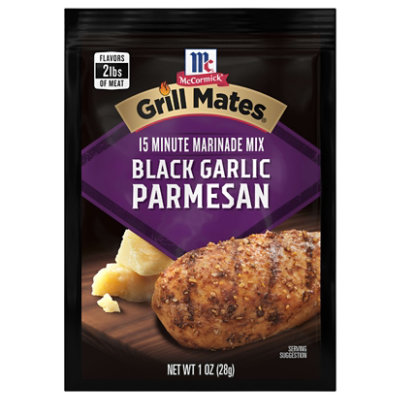 McCormick Grill Mates Black Garlic Parmesan Marinade Mix - 1 Oz - Image 1