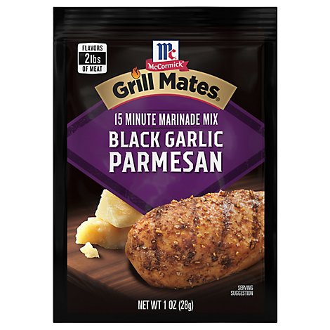 McCormick Grill Mates Black Garlic Parmesan Marinade Mix - 1 Oz