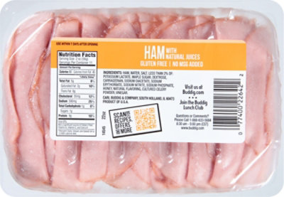 Carl Buddig Ham With Natural Juice - 22 OZ - Image 5
