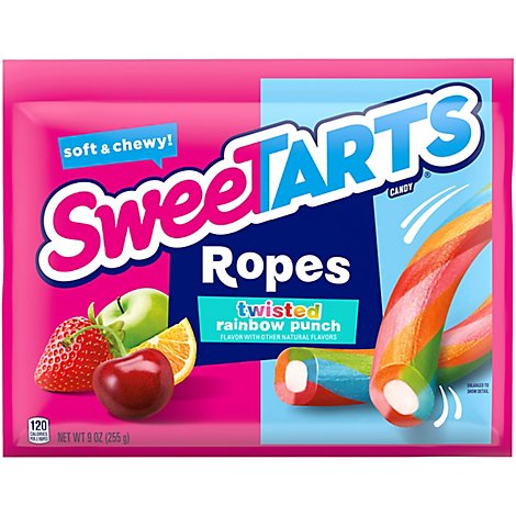 Sweetarts Ropes Twisted Rainbow Punch - 9 OZ