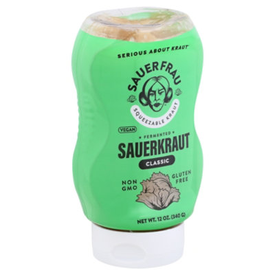 Sauer Frau Classic Sauerkraut Squeeze - 12 OZ