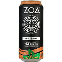 Zoa Energy Drink Wild Orange Zero Sugar - 16 OZ - Image 2