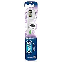 Oral-B Pro-Flex Manual Toothbrush Charcoal Soft - Each - Image 1