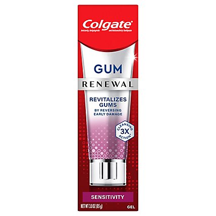 Colgate Renewal Gum Sensitivity Repair Toothpaste Fresh Mint - 3 Oz - Image 3