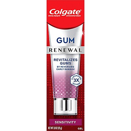 Colgate Renewal Gum Sensitivity Repair Toothpaste Fresh Mint - 3 Oz - Image 2