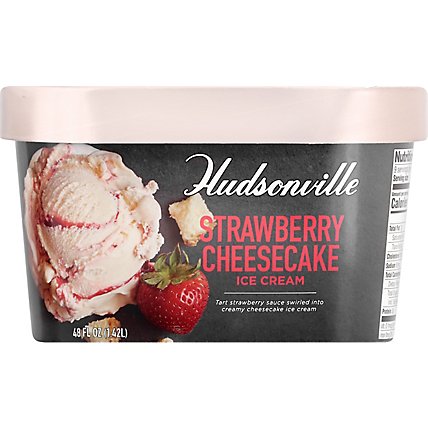Hudsonville Strawberry Cheesecake - 48 OZ - Image 6