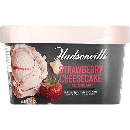 Hudsonville Strawberry Cheesecake - 48 OZ - Image 2