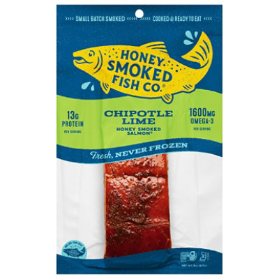 Salmon Chipotle Lime Honey Smoked - 8 OZ - Image 2