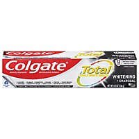 Colgate Total Toothpaste Whitening + Charcoal - 4.8 Oz - Image 2