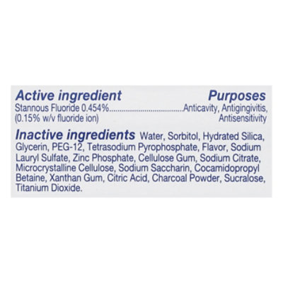 Colgate Total Toothpaste Whitening + Charcoal - 4.8 Oz - Image 4