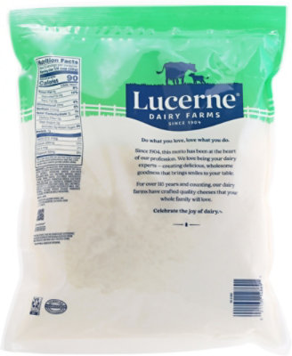 Lucerne Cheese Italian Blend Shredded Family Size - 32 OZ - Image 5