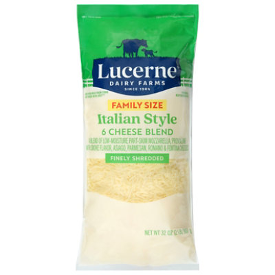 Lucerne Cheese Shredded Low-Moisture Part-Skim Mozzarella
