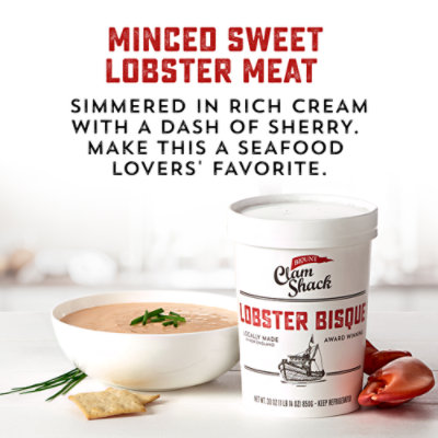 Blount Clam Shack Lobster Bisque Soup - 30 Oz - Image 1