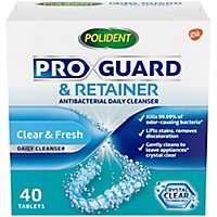 Polident Denture Cleanser Tabs - 40 CT - Image 1