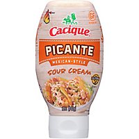 Cacique Squeeze Cream Picante - 12 OZ - Image 2