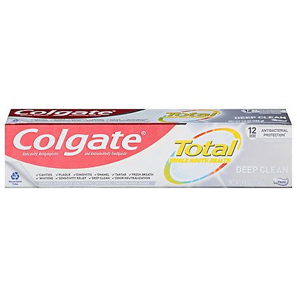 Colgate Total Toothpaste Deep Clean - 4.8 Oz - Image 2