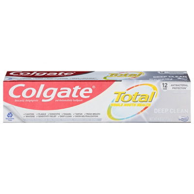 Colgate Total Toothpaste Deep Clean - 4.8 Oz