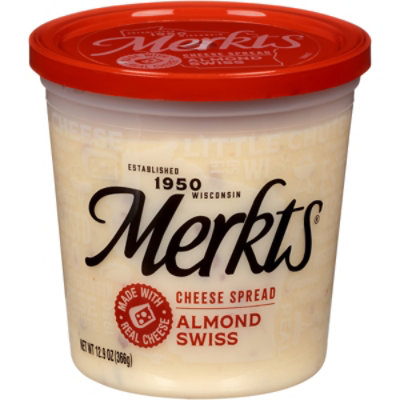 Merkts Swiss Almond Spreadable Cheese Cup - 12.9 Oz - Image 1