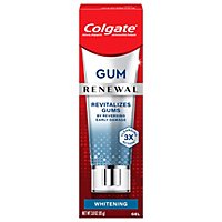 Colgate Renewal Gum Toothpaste Whitening Restoration Cool Mint Gel Formula - 3 Oz - Image 2