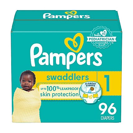 Pampers Swaddlers Active Size 7 Baby Diaper - 44 Count - Image 2