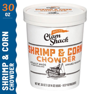 Blount Clam Shack Shrimp & Roasted Corn Chowder Soup - 30 Oz - Image 1