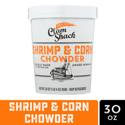 Blount Clam Shack Shrimp & Roasted Corn Chowder Soup - 30 Oz - Image 1