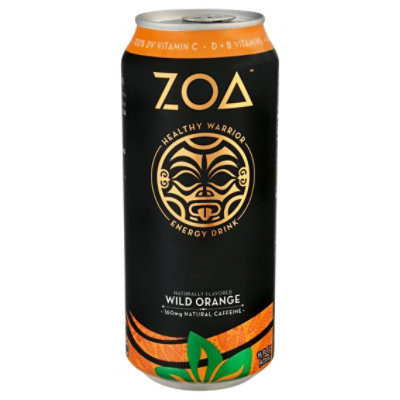 Zoa Energy Drink Wild Orange - 16 FZ