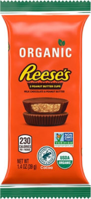 Reeses Organic Milk Chocolate - 1.4 OZ - Image 2