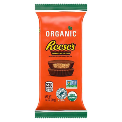 Reeses Organic Milk Chocolate - 1.4 OZ - Image 1