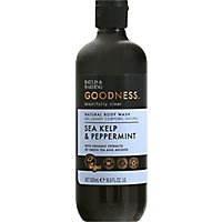 Goodness Body Wash Natural Sea Kelp & Peppermint - 16.9 Fl. Oz. - Image 2