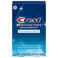 Crest 3D Whitestrips Noticeably White Dental Whitening Kit - 10 Count - Image 3