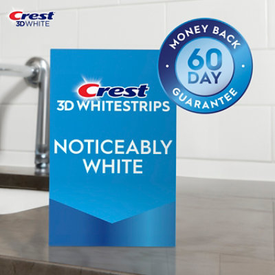 Crest 3D Whitestrips Noticeably White Dental Whitening Kit - 10 Count - Image 4