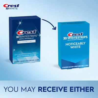 Crest 3D Whitestrips Noticeably White Dental Whitening Kit - 10 Count - Image 2