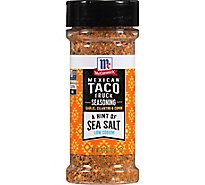 McCormick A Hint of Sea Salt Mexican Taco Truck Seasoning - 4.27 Oz