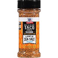 McCormick A Hint of Sea Salt Mexican Taco Truck Seasoning - 4.27 Oz - Image 1
