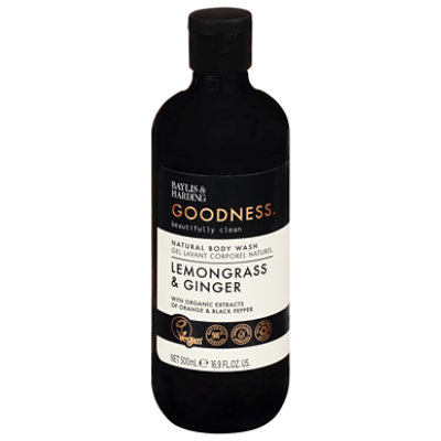 Goodness Body Wash Natural Lemongrass & Ginger - 16.9 Fl. Oz. - Image 3