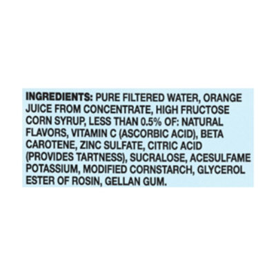 Minute Maid Vitamin C & Zinc Orange Pulp Free Nc Carton - 59 FZ - Image 5