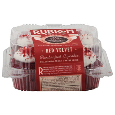 Rubicon Red Velvet Cupcakes Vegan 4 Count - 10 OZ - Image 3