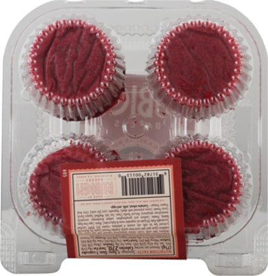 Rubicon Red Velvet Cupcakes Vegan 4 Count - 10 OZ - Image 6