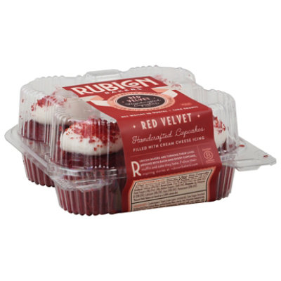 Rubicon Red Velvet Cupcakes Vegan 4 Count - 10 OZ - Image 2